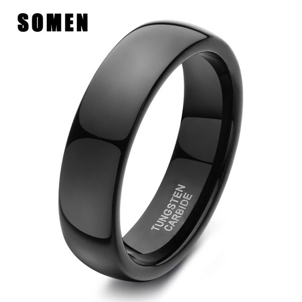 wedding rings classic 6mm black dome tungsten carbide ring polished for women engagement female band jewelry anillos mujer, Slivery;golden
wedding rings classic 6mm black dome tungsten carbide ring polished for women engagement female band jewelry anillos mujer, Slivery;golden