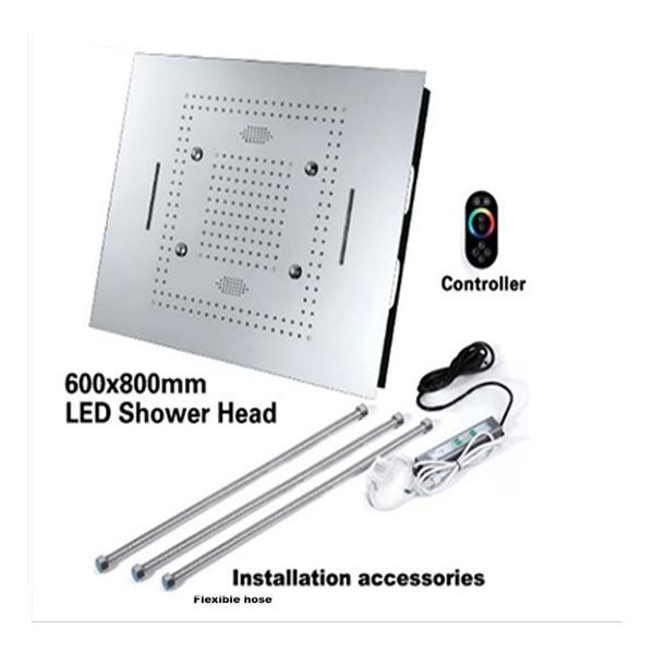 2021 new 4 function led colorful stainless steel shower misty waterfall rainfall rain showerhead high flow rainshower square ceiling mounted
2021 new 4 function led colorful stainless steel shower misty waterfall rainfall rain showerhead high flow rainshower square ceiling mounted
