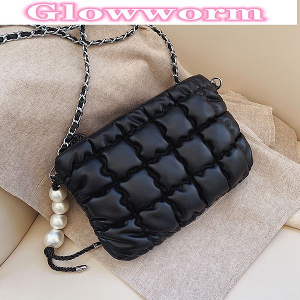 diamond pattern women silng bags pearl tassel ladies clutches chain female messenger bag clutch purse bolsa shoulder bags black c0225
diamond pattern women silng bags pearl tassel ladies clutches chain female messenger bag clutch purse bolsa shoulder bags black c0225
