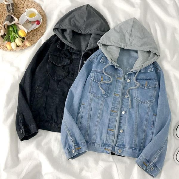 korea ulzzang winter fashion denim jacket female harajuku hip-hop plus size punk vintgae casual long-sleeved fun hooded jacket, Black;brown
korea ulzzang winter fashion denim jacket female harajuku hip-hop plus size punk vintgae casual long-sleeved fun hooded jacket, Black;brown