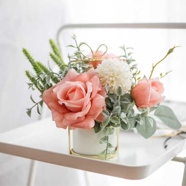artificial flowers with ceramic vase silk hydrangea flower arrangements table centerpieces for living room home wedding bouquet
artificial flowers with ceramic vase silk hydrangea flower arrangements table centerpieces for living room home wedding bouquet