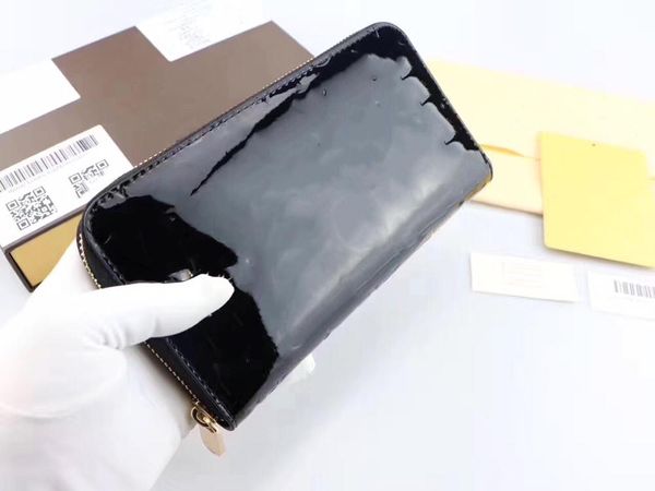 luxury designer wallet purse leather long by the pool wome clutch bags card holder fashion zipper phone pochette félicie bag patent leather, Black;red
luxury designer wallet purse leather long by the pool wome clutch bags card holder fashion zipper phone pochette félicie bag patent leather, Black;red