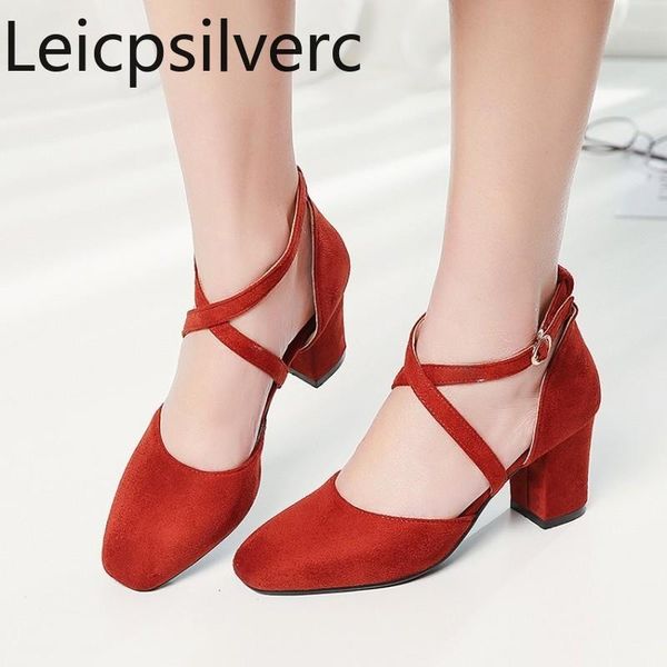 dress shoes pumps spring and autumn style flock square head buckle thick heel mid women's shoe plus size 31-44, Black
dress shoes pumps spring and autumn style flock square head buckle thick heel mid women's shoe plus size 31-44, Black