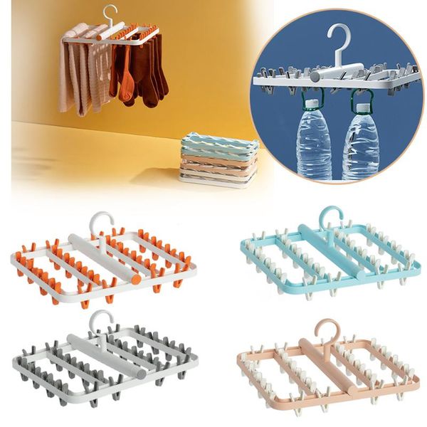 hangers & racks folding drying rack underwear sock clip hanger multi-function clothes windproof storage plastic 24
hangers & racks folding drying rack underwear sock clip hanger multi-function clothes windproof storage plastic 24
