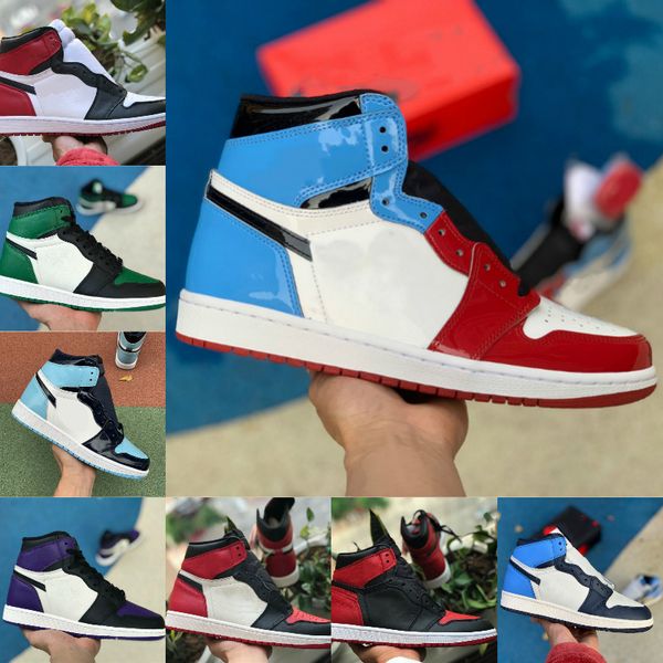 high 1 1s basketball shoes men women bred toe black green game royal unc patent court purple chicago fragment banned twist sports shoes v85
high 1 1s basketball shoes men women bred toe black green game royal unc patent court purple chicago fragment banned twist sports shoes v85