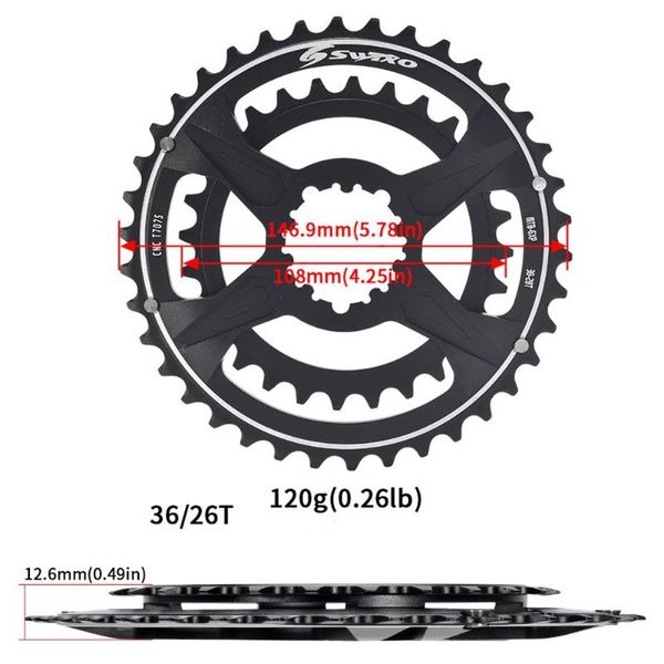 bike heels & chainwheels sr-am swtxo chain ring wheel aluminum alloy bicycle crank gadgets
bike heels & chainwheels sr-am swtxo chain ring wheel aluminum alloy bicycle crank gadgets
