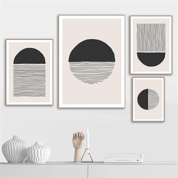 paintings beige and black poster abstract sun wall painting geometry line stripes canvas print mid century art pictures home decor
paintings beige and black poster abstract sun wall painting geometry line stripes canvas print mid century art pictures home decor