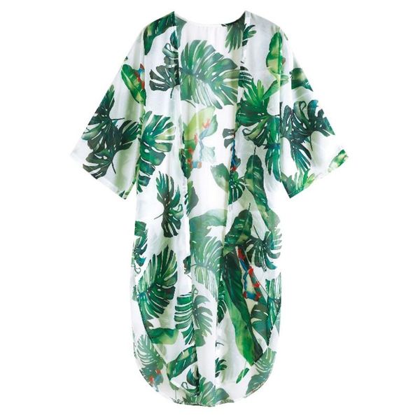 women's swimwear a5kc women boho flowy kimono cardigan leaves snakeskin 3d print bikini swimsuit cover up open front chiffon maxi beach, White;black
women's swimwear a5kc women boho flowy kimono cardigan leaves snakeskin 3d print bikini swimsuit cover up open front chiffon maxi beach, White;black