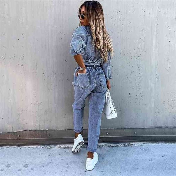 streetwear blue pocket long sleeve women jumpsuit turn down collar high waist spring summer casual female jumpsuit, Black;white
streetwear blue pocket long sleeve women jumpsuit turn down collar high waist spring summer casual female jumpsuit, Black;white