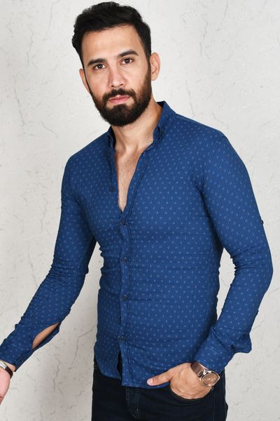Blue Normal Mould Male Shirt 100 Cotton Dot Pattern Long Business Party Four Seasons Clothing 2002801 3nml, White;black
Blue Normal Mould Male Shirt 100 Cotton Dot Pattern Long Business Party Four Seasons Clothing 2002801 3nml, White;black