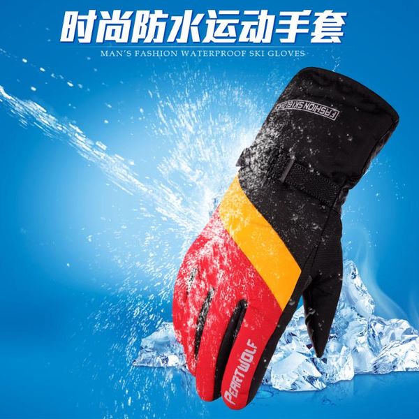 fingerless gloves winter men outdoor sport warm wool waterproof glove antiskid full finger, Blue;gray
fingerless gloves winter men outdoor sport warm wool waterproof glove antiskid full finger, Blue;gray