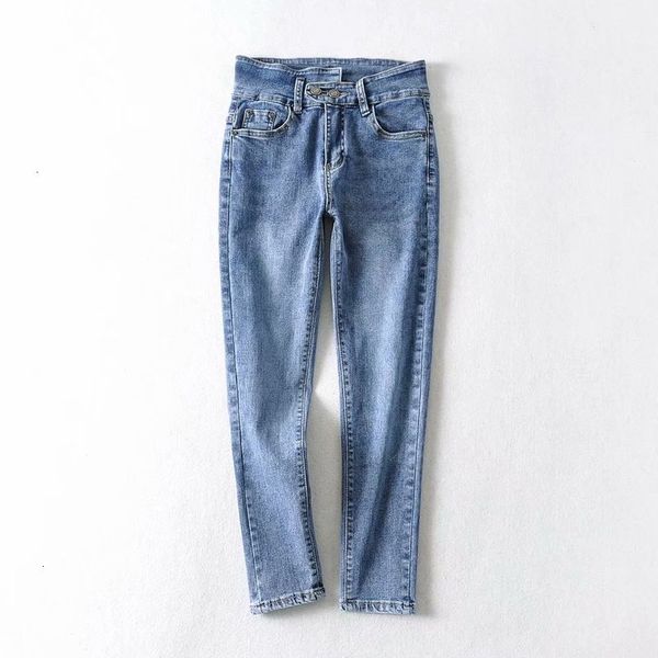 2021 new cm026 european and american style staggered ny jeans women's summer high waisted slim legged pencil pants 8cwx, Blue
2021 new cm026 european and american style staggered ny jeans women's summer high waisted slim legged pencil pants 8cwx, Blue