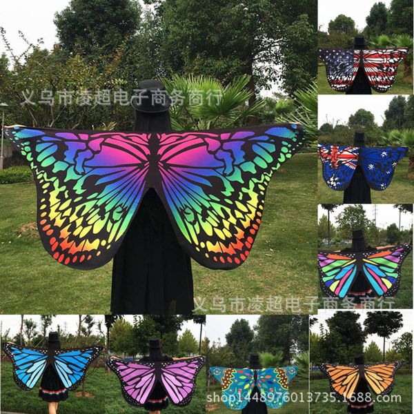 new print beach towel wrap skirt decorative butterfly small shawl, Blue;black
new print beach towel wrap skirt decorative butterfly small shawl, Blue;black