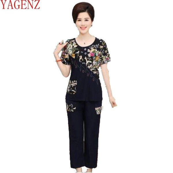 women's tracksuits 2021 fashion large size + pants summer women short sleeve set printing leisure 2 piece middle aged ms 1167, Gray
women's tracksuits 2021 fashion large size + pants summer women short sleeve set printing leisure 2 piece middle aged ms 1167, Gray
