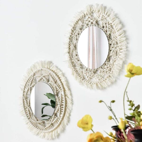 mirrors wall mirror macrame decor beautiful handmade woven art hanging boho fringe decorative for apartment living room bedroom1
mirrors wall mirror macrame decor beautiful handmade woven art hanging boho fringe decorative for apartment living room bedroom1