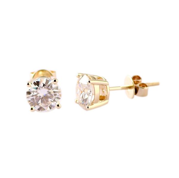 18k au750 moissanite diamond d color 4 claws earrings charms for women wedding luxury jewelry birthday gift lbd009, Golden
18k au750 moissanite diamond d color 4 claws earrings charms for women wedding luxury jewelry birthday gift lbd009, Golden