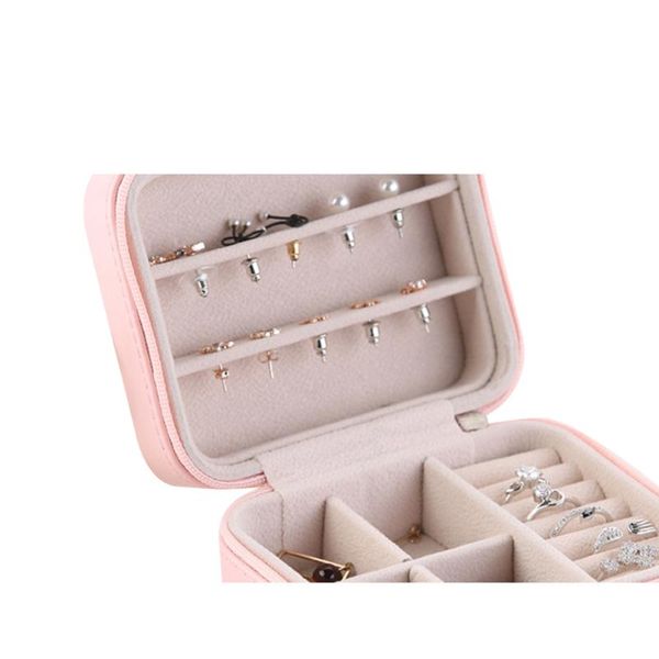 storage bags 2021 pu jewelry box portable organizer earring holder zipper women display travel case
storage bags 2021 pu jewelry box portable organizer earring holder zipper women display travel case