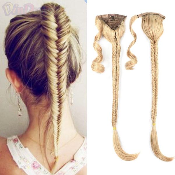 synthetic wigs dindong fishtail braids hair ponytail 24 inch drawstring hairpiec, Black
synthetic wigs dindong fishtail braids hair ponytail 24 inch drawstring hairpiec, Black