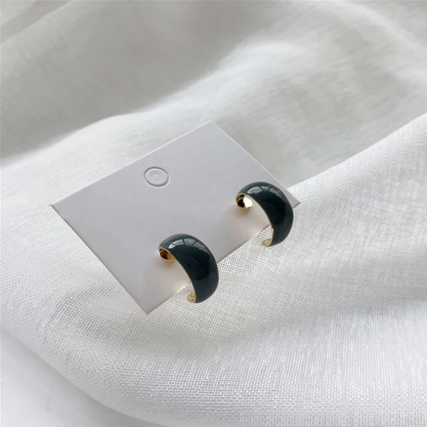 studs earrings s925 silver needle haze blue french c-shaped drop glaze cool wind simple versatile, Golden;silver
studs earrings s925 silver needle haze blue french c-shaped drop glaze cool wind simple versatile, Golden;silver