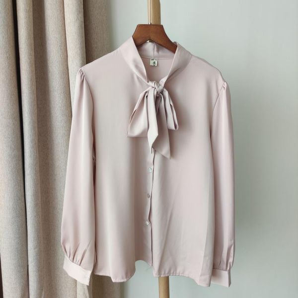 women's blouses & shirts 2021 ins fashion women satin blouse basic spring autumn long sleeve, White
women's blouses & shirts 2021 ins fashion women satin blouse basic spring autumn long sleeve, White