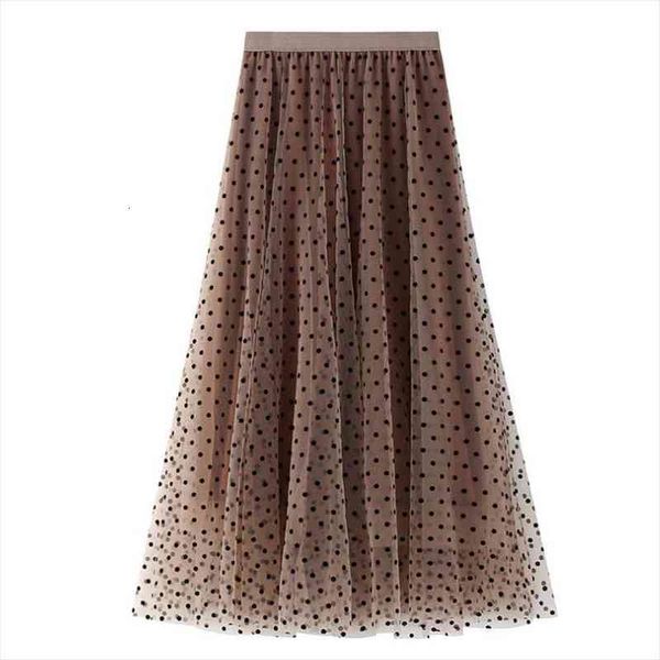 runway khaki polka dot elastic womens skirts high waist autumn velvet pleated long women maxi tulle faldas largas, Black
runway khaki polka dot elastic womens skirts high waist autumn velvet pleated long women maxi tulle faldas largas, Black