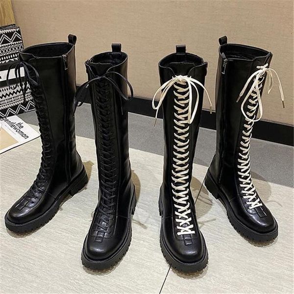 boots 2021 spring autumn fashion women platform warm fur knee high black thick bottom riding long lace up punk shoes
boots 2021 spring autumn fashion women platform warm fur knee high black thick bottom riding long lace up punk shoes