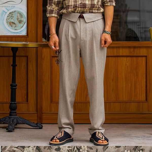 men's pants 2021 incerun casual long suit trousers straight loose fashionable stylish male design outdoor plus size s-5xl, Black
men's pants 2021 incerun casual long suit trousers straight loose fashionable stylish male design outdoor plus size s-5xl, Black