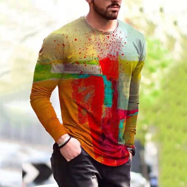 men's casual shirts t-shirts vintage 3d printed long sleeve round neck t-shirt oversize blouse autumn pullover, White;black
men's casual shirts t-shirts vintage 3d printed long sleeve round neck t-shirt oversize blouse autumn pullover, White;black