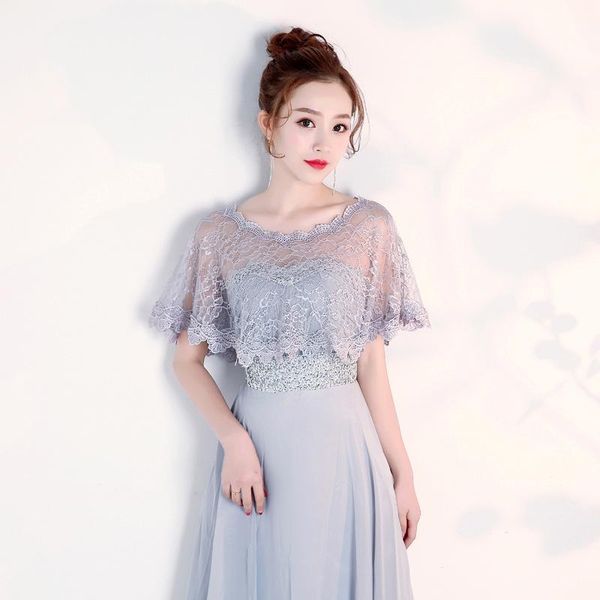scarves bride wedding lace tulle shawl thin tippet women lady sun protection party cape wrap -mx8, Blue;gray
scarves bride wedding lace tulle shawl thin tippet women lady sun protection party cape wrap -mx8, Blue;gray
