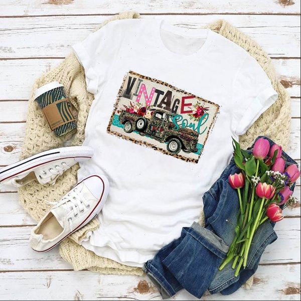 women graphic flower vintage leopard truck fashion summer shirt lady clothes t shirt womens clothing tee female t shirt, White
women graphic flower vintage leopard truck fashion summer shirt lady clothes t shirt womens clothing tee female t shirt, White