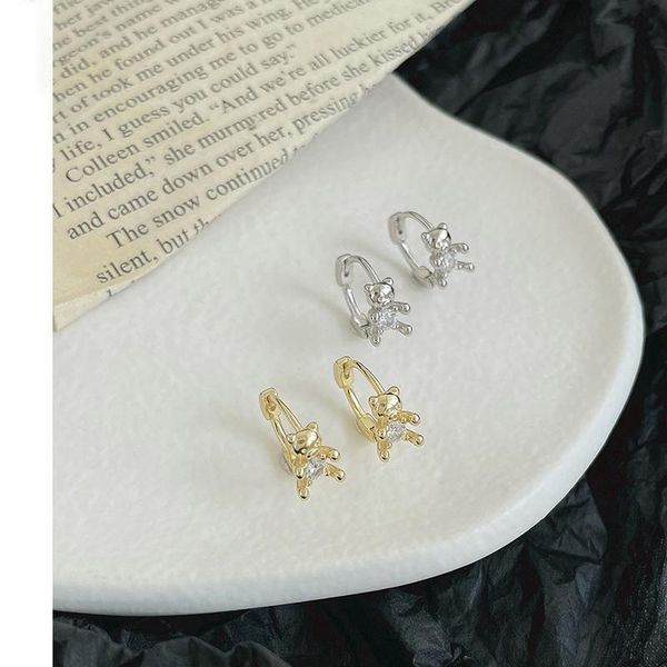 hoop & huggie 925 sterling silver women earrings cute hugging bear with cubic zirconia in 2021 trend for exquisite gift party, Golden;silver
hoop & huggie 925 sterling silver women earrings cute hugging bear with cubic zirconia in 2021 trend for exquisite gift party, Golden;silver
