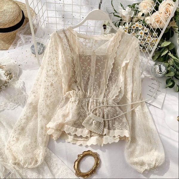 autumn lace blouse shirt ladies french retro palace lantern sleeves lotus leaf lace shirts 2021 drop shipping, White
autumn lace blouse shirt ladies french retro palace lantern sleeves lotus leaf lace shirts 2021 drop shipping, White