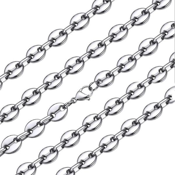 chains 1pcs stainless steel coffee beans link chain 5mm necklaces for men women rope fashion hip hop jewelry, Silver
chains 1pcs stainless steel coffee beans link chain 5mm necklaces for men women rope fashion hip hop jewelry, Silver