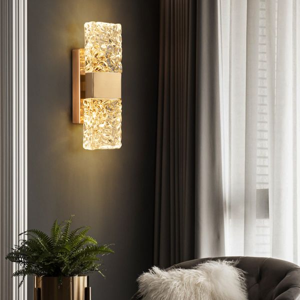 high-end home decor led crystal wall lamps simple aisle stair bathroom sconces modern living room background wall lights creative bedroom be
high-end home decor led crystal wall lamps simple aisle stair bathroom sconces modern living room background wall lights creative bedroom be