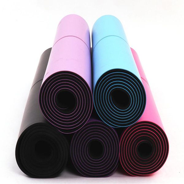 5mm thick pu natural rubber yoga mat with body alignment system,non slip, wet absorbance,eco-friendly
5mm thick pu natural rubber yoga mat with body alignment system,non slip, wet absorbance,eco-friendly