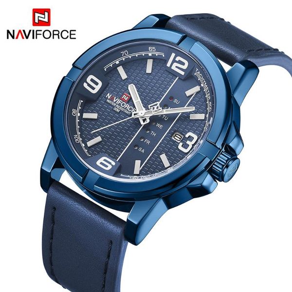 wristwatches naviforce men fashion watches sports quartz for waterproof genuine leather watch relogio masculino, Slivery;brown
wristwatches naviforce men fashion watches sports quartz for waterproof genuine leather watch relogio masculino, Slivery;brown
