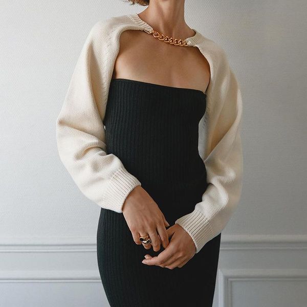 women's knits & tees knitted cardigans sweater women long sleeve metal chain hollow out autumn casual streetwear female, White
women's knits & tees knitted cardigans sweater women long sleeve metal chain hollow out autumn casual streetwear female, White