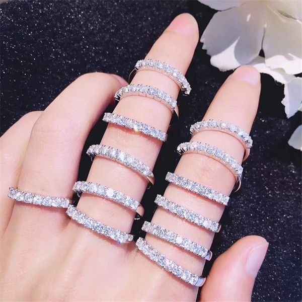 fashion cubic zircon pave band rings vintage cz diamond round crysta party wedding band rings for women finger ring bridal jewelry gift, Slivery;golden
fashion cubic zircon pave band rings vintage cz diamond round crysta party wedding band rings for women finger ring bridal jewelry gift, Slivery;golden