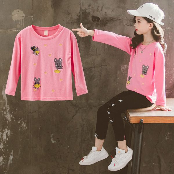 2021 new fashions 6-8-12 years bright girls long-fall t-shirts kids up cartoon clothes children birthday party duuv, Blue
2021 new fashions 6-8-12 years bright girls long-fall t-shirts kids up cartoon clothes children birthday party duuv, Blue