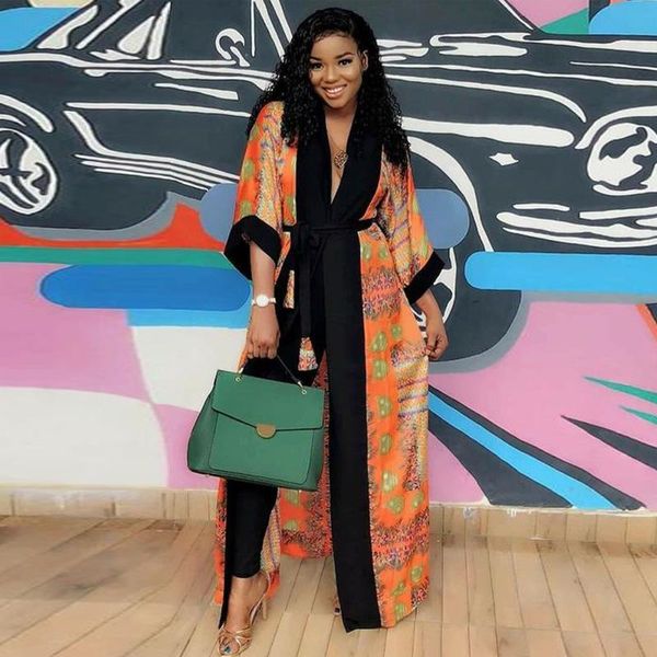 women's trench coats haoohu cardigan african traditional printed kimono women casual long sleeve tunic robe blouses belt outwear, Tan;black
women's trench coats haoohu cardigan african traditional printed kimono women casual long sleeve tunic robe blouses belt outwear, Tan;black