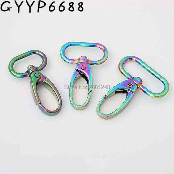 10-30pcs 20mm 25mm 32mm 38mm rainbow trigger snap hook bag swivel hooks hardware claw hook for sewing bag parts accessories 211213, Black
10-30pcs 20mm 25mm 32mm 38mm rainbow trigger snap hook bag swivel hooks hardware claw hook for sewing bag parts accessories 211213, Black