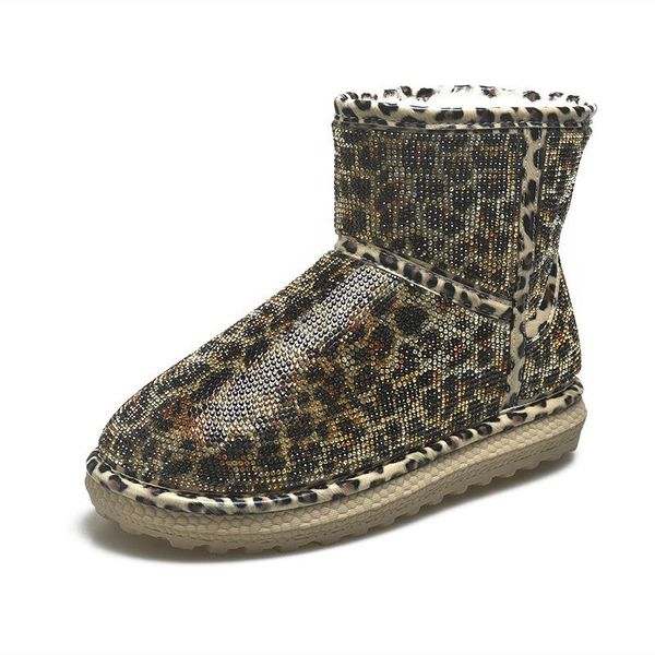 boots womens round toe leopard rhinestones crystal ankle snow warm winter thick shoes bling 2021, Black
boots womens round toe leopard rhinestones crystal ankle snow warm winter thick shoes bling 2021, Black