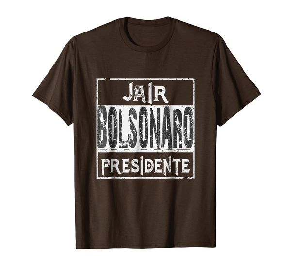 tshirt camiseta presidente do brasil jair messias bolsonaro, White;black