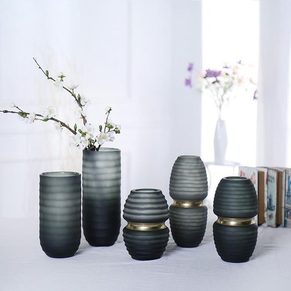 modern living room decoration dark gray glass vase simulation vase home decoration ornaments living room decor flower
modern living room decoration dark gray glass vase simulation vase home decoration ornaments living room decor flower