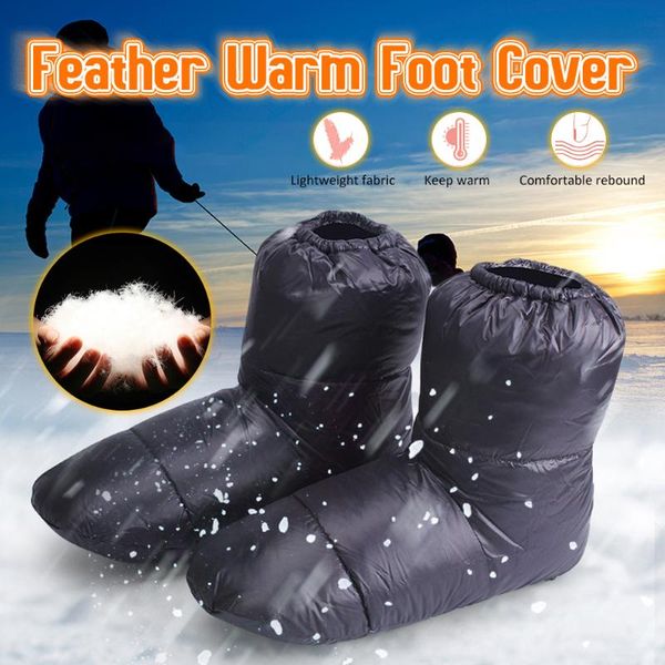outdoor sleeping foot cover accessories duck down slippers camping out soft sock indoor/warm long journey lightweight, Black
outdoor sleeping foot cover accessories duck down slippers camping out soft sock indoor/warm long journey lightweight, Black