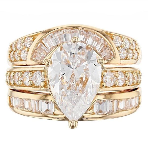 wedding rings milangirl 3pcs/set trendy ladies white oval cubic round crystal zirconia golden color zinc alloy set for women jewelry, Slivery;golden
wedding rings milangirl 3pcs/set trendy ladies white oval cubic round crystal zirconia golden color zinc alloy set for women jewelry, Slivery;golden