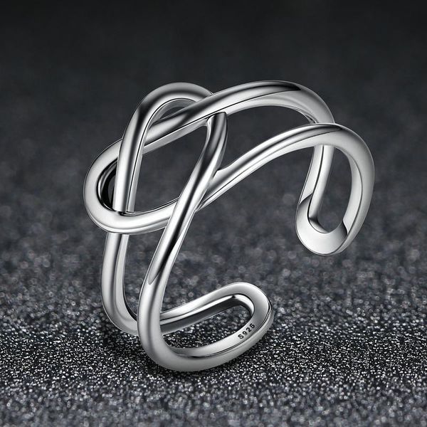cluster rings authentic 925 sterling silver women romantic heart knot winding twist cuff adjustable for tibetan ring, Golden;silver
cluster rings authentic 925 sterling silver women romantic heart knot winding twist cuff adjustable for tibetan ring, Golden;silver