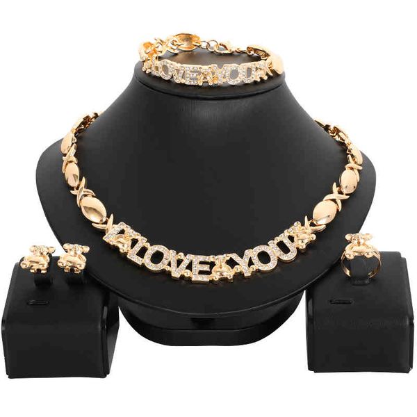 jewelry sets new dubai gold nigerian wedding african i love you bridal necklace set rhinestone ethiopian parure, Black
jewelry sets new dubai gold nigerian wedding african i love you bridal necklace set rhinestone ethiopian parure, Black