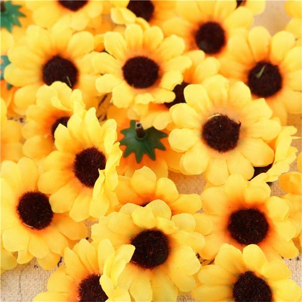 100pcs/lot artificial flowers fake wedding car sunflower fall decorations fleurs autumn for home party romantic sztuczne kwiaty
100pcs/lot artificial flowers fake wedding car sunflower fall decorations fleurs autumn for home party romantic sztuczne kwiaty