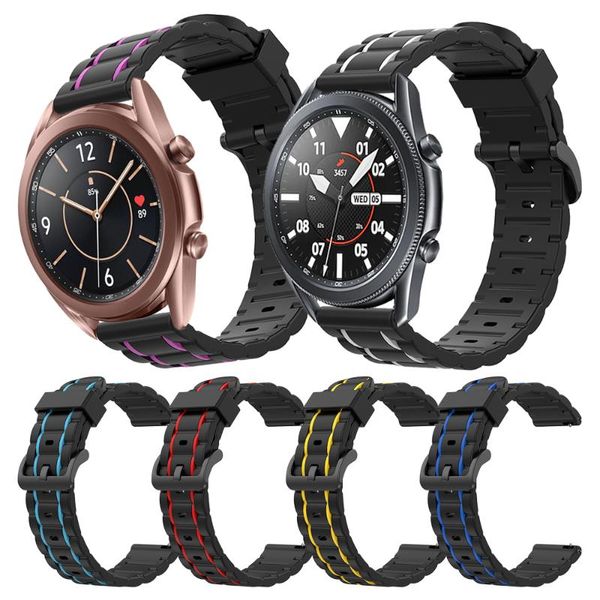 watch bands silicone wrist band for samsung galaxy watch3 45mm smartwatch strap watchband 3 41mm bracelet correa, Black;brown
watch bands silicone wrist band for samsung galaxy watch3 45mm smartwatch strap watchband 3 41mm bracelet correa, Black;brown